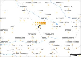 map of Conore
