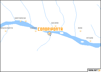 map of Conori Ponta