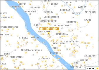 map of Conowingo