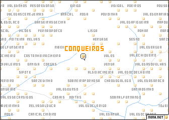 map of Conqueiros