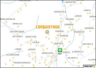 map of Conquistado