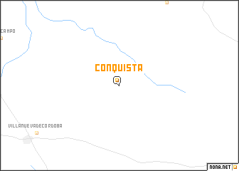 map of Conquista