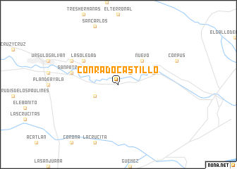 map of Conrado Castillo