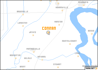 map of Conran