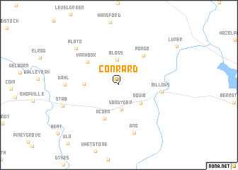 map of Conrard