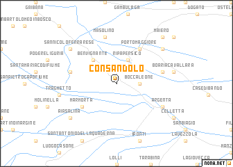 map of Consandolo