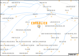 map of Conselice