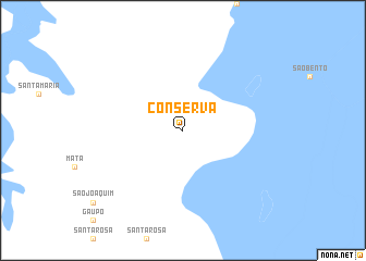 map of Conserva