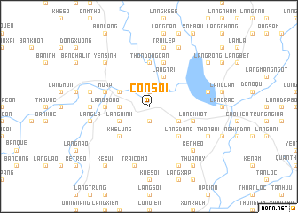 map of Cồn Soi