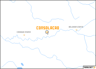 map of Consolação