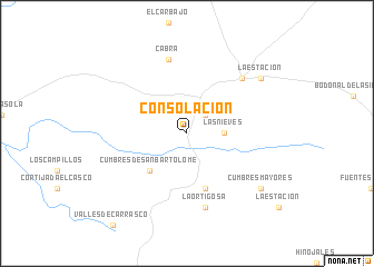 map of Consolación