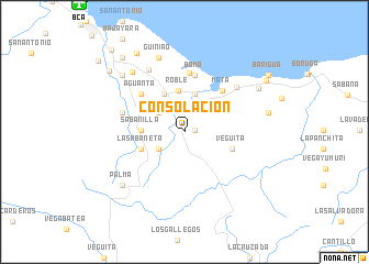 map of Consolación