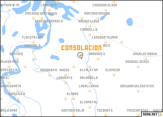 map of Consolación