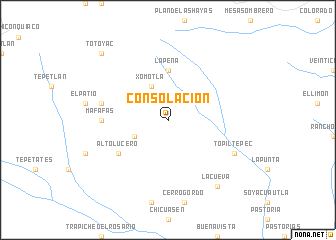 map of Consolación