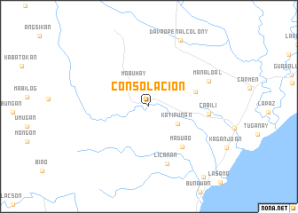 map of Consolacion