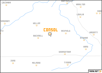 map of Consol