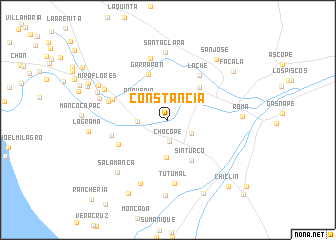 map of Constancia
