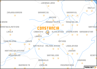 map of Constancia