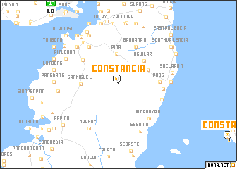 map of Constancia