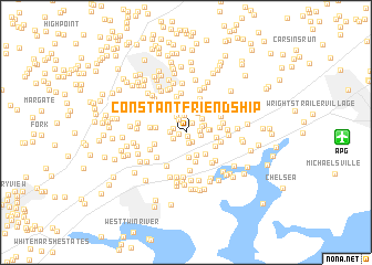 map of Constant Friendship