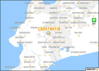 map of Constantia