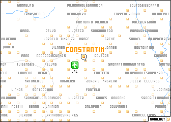 map of Constantim