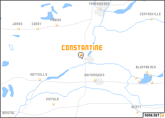 map of Constantine