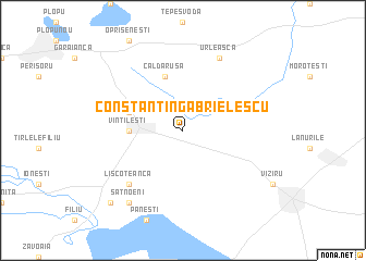 map of Constantin Gabrielescu