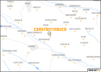 map of Constantinovca