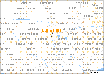 map of Constant