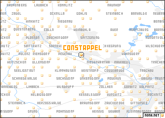 map of Constappel