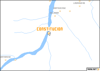 map of Constitución