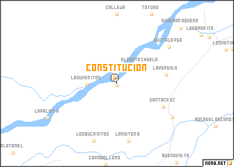 map of Constitución