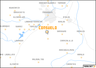 map of Consuelo