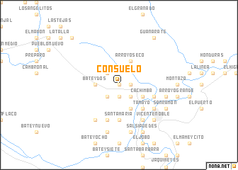 map of Consuelo