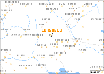 map of Consuelo