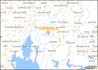 map of Consuelo