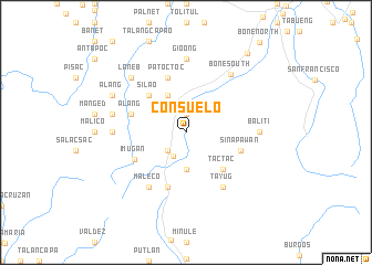 map of Consuelo