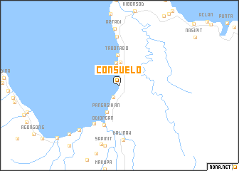 map of Consuelo