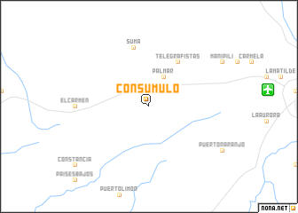 map of Consumulo