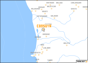 map of Consuya