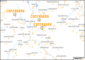 map of Contadera