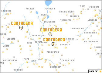 map of Contadera