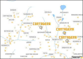 map of Contadera