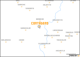 map of Contadero