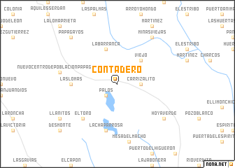 map of Contadero