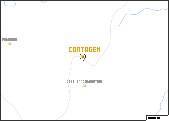 map of Contagem