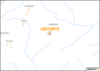 map of Contante