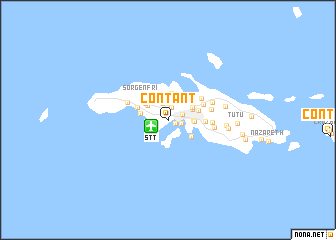 map of Contant