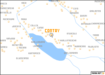 map of Contay